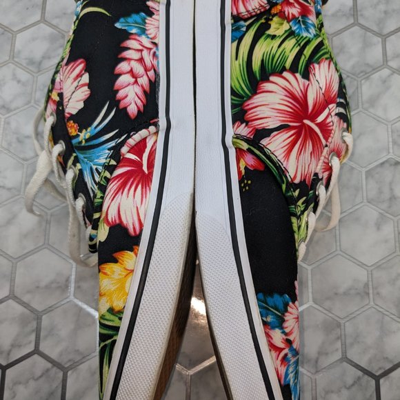 Vans Hawaiian Canvas Sneakers - Picture 3 of 9